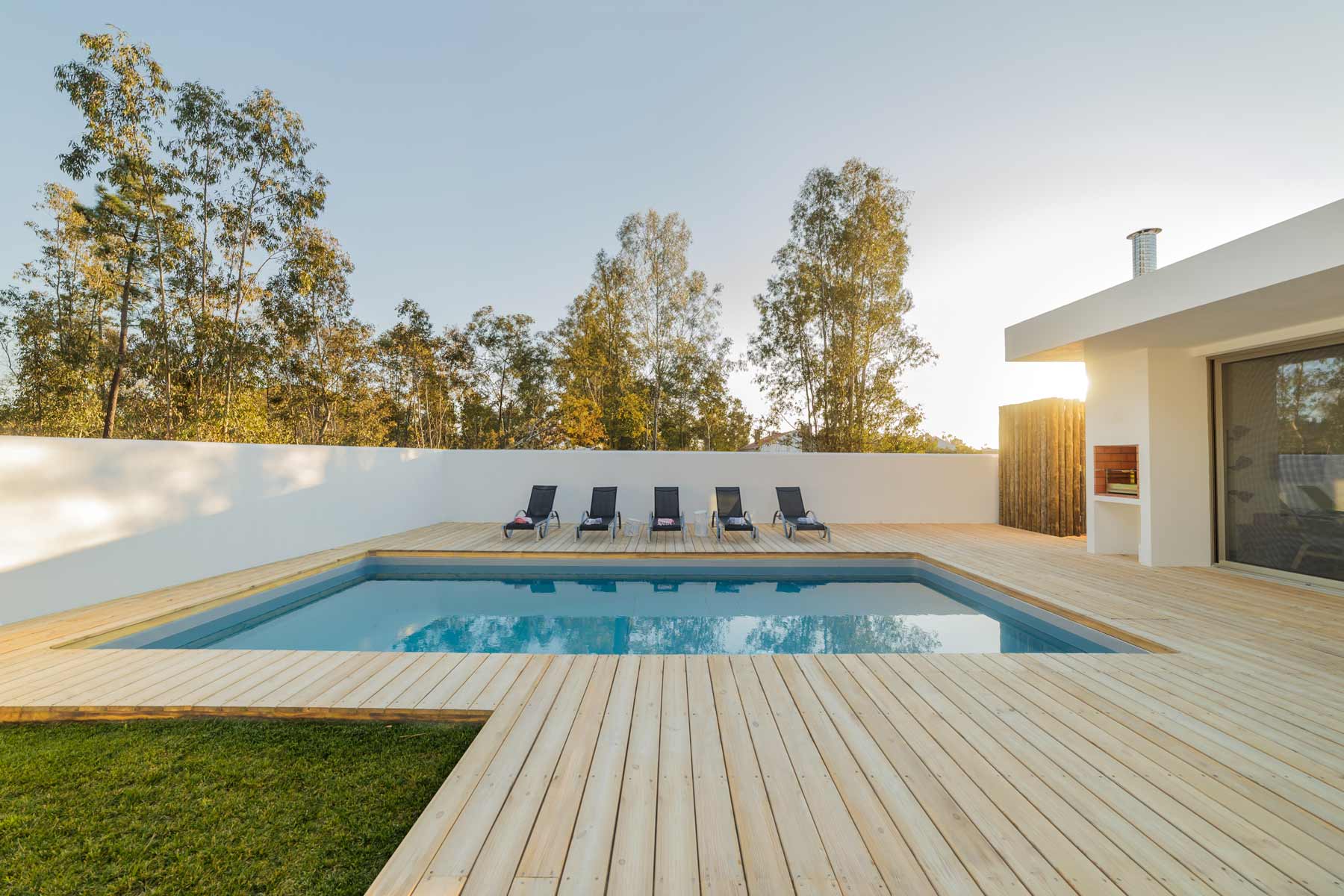 yellow cedar decking